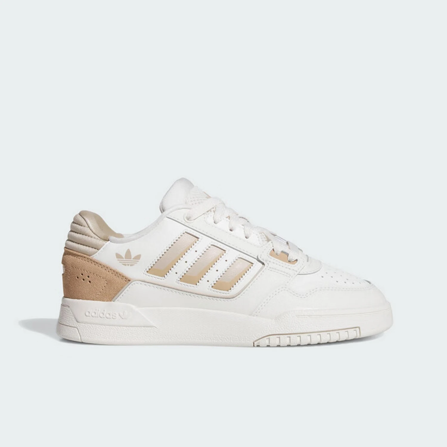 

Оригинальные мужские и женские износостойкие низкие кеды Adidas Three Leaves на шнуровке JQ0078