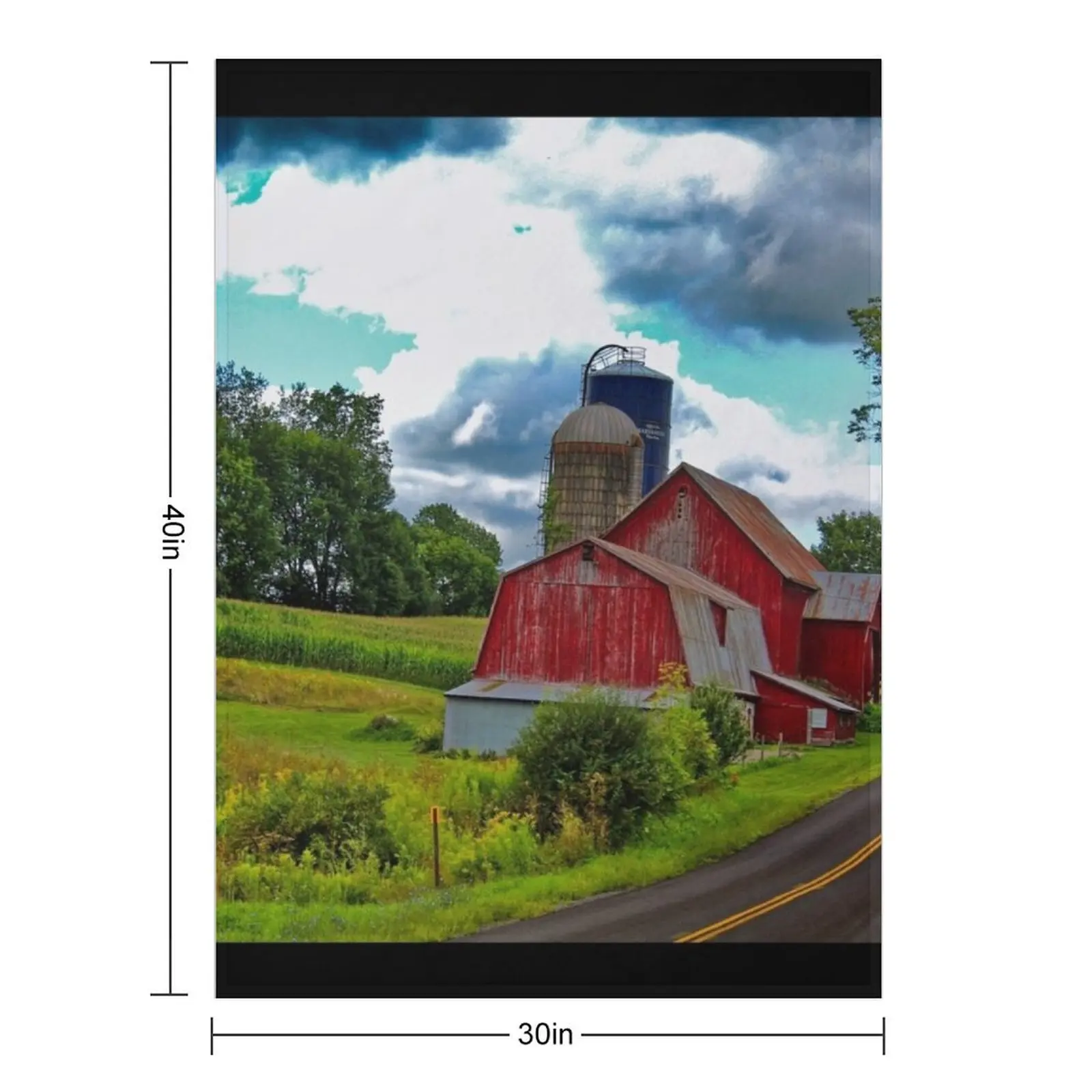 Country barn Throw Blanket Sofa Throw Soft Big valentine gift ideas Blankets Sofas Of Decoration Blankets