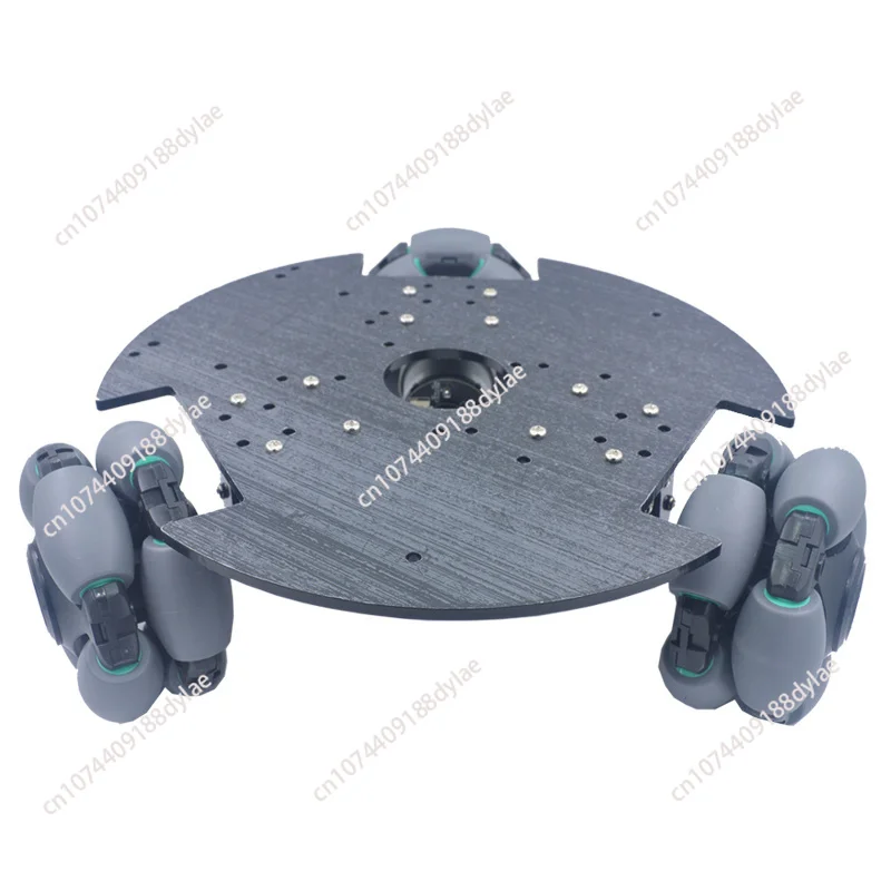 

520 370 Двигатель постоянного тока Умное автомобильное шасси Omni Wheel 3WD Шасси Шестерня Энкодер Мотор Робот Умный автомобильный комплект для деталей игрушек