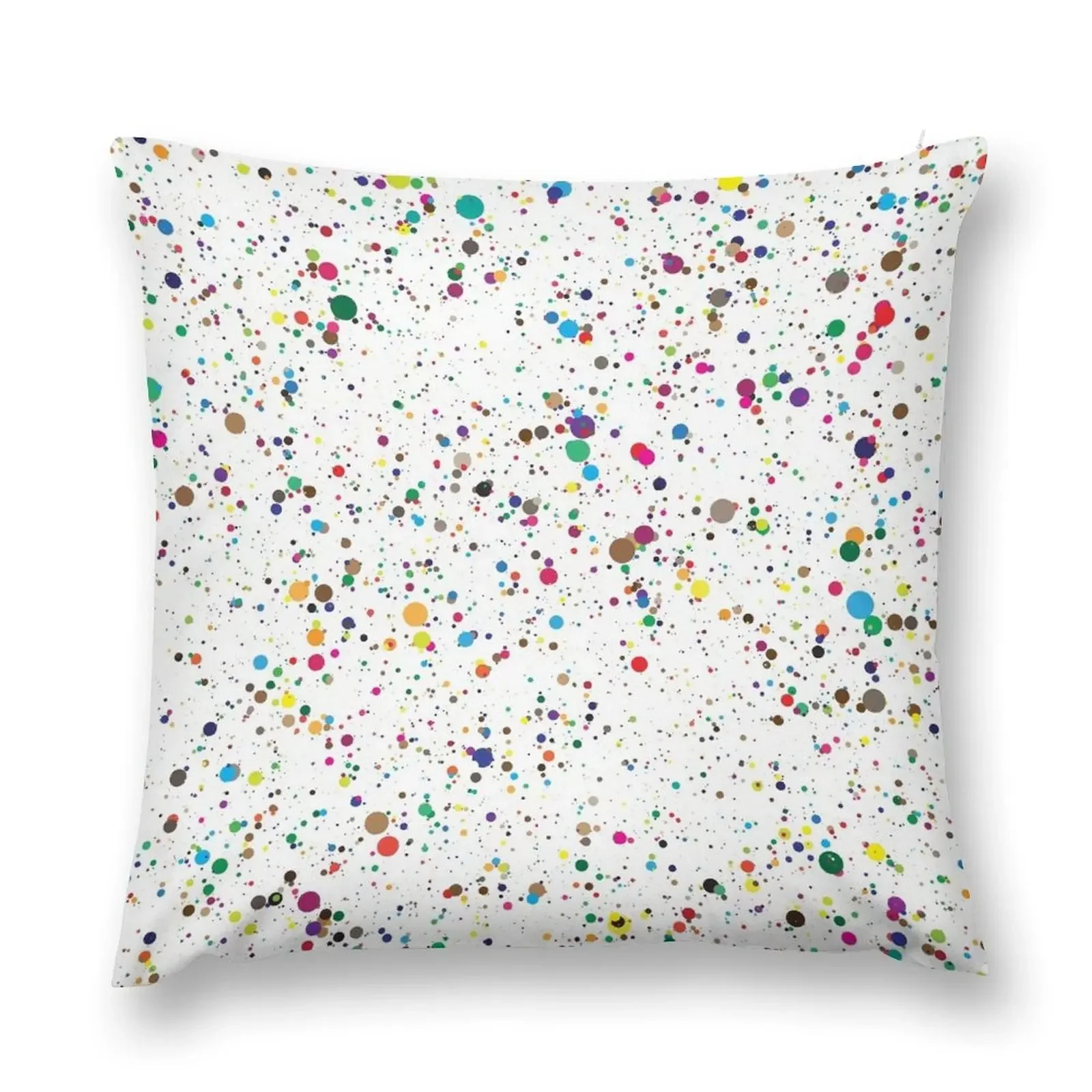 

colorful paint splatter confetti Throw Pillow Sofa Cushions Cover Pillows Aesthetic pillow