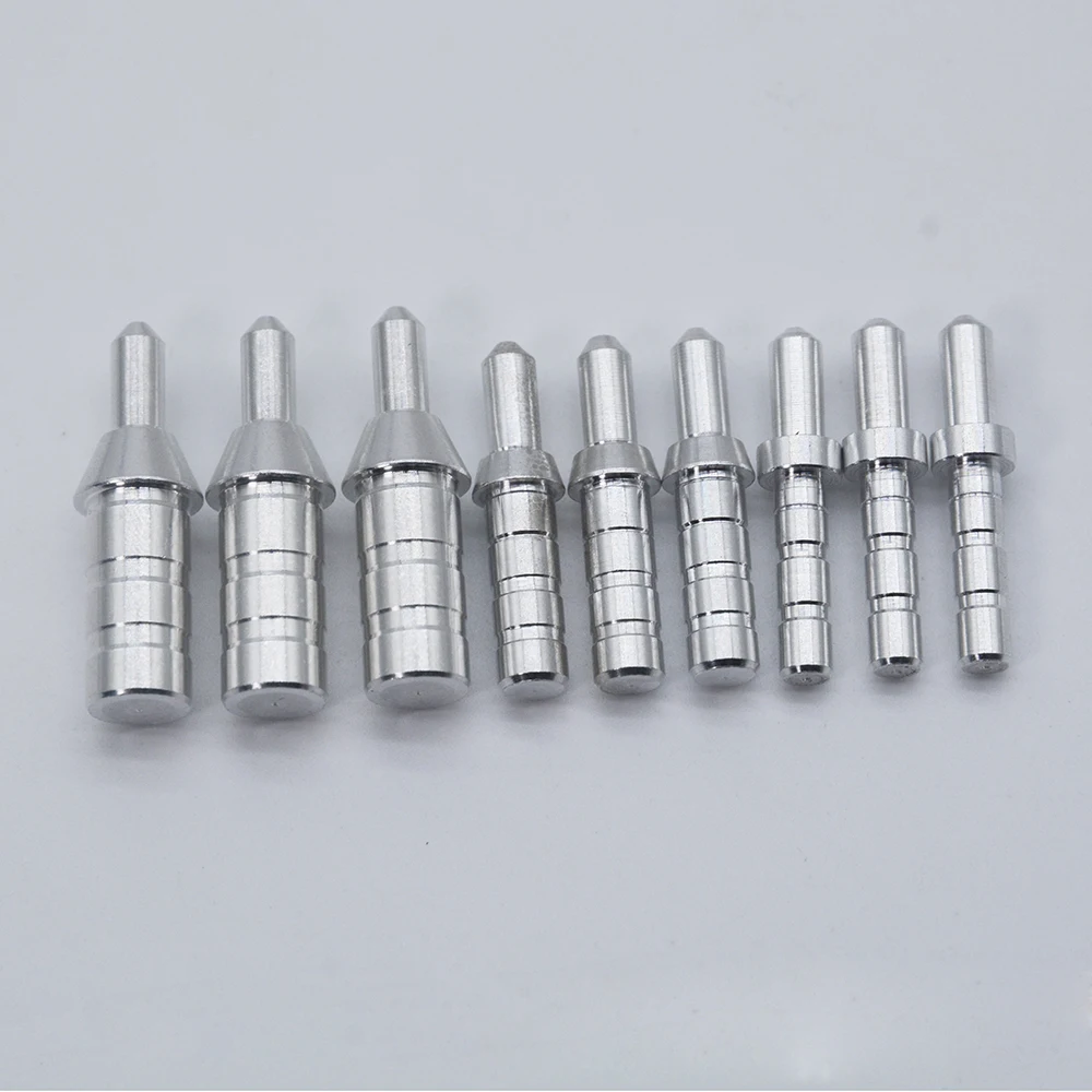 50pcs Arrow Pin Nock ID3.2/4.2/6.2mm Bushing DIY Arrow Nock Pins Adapter for Arrow Shaft Archery