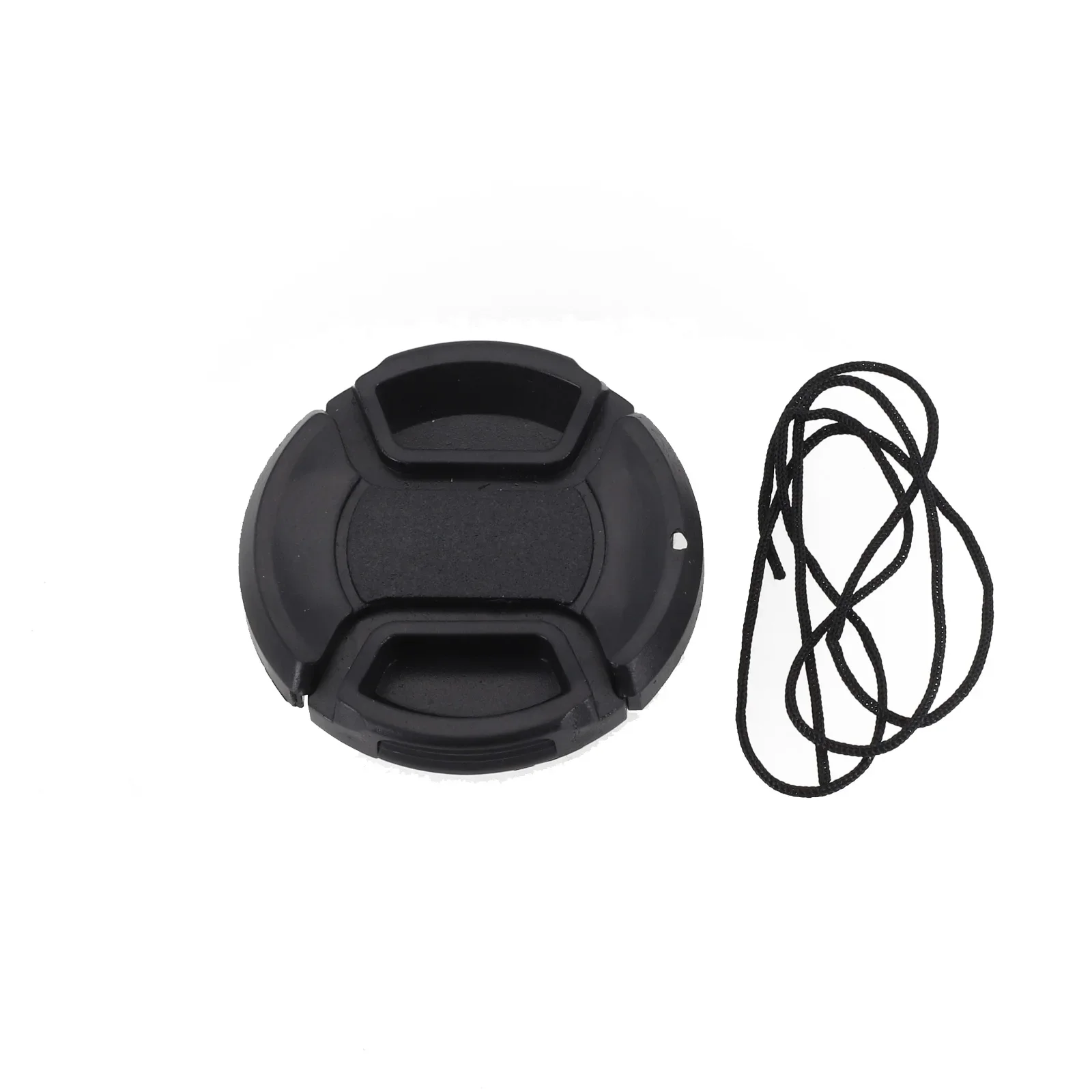 Wordless Lens Cap 49 52 55 58 62 67 72 7782mm Camera Lens Cap Snap-on Cap Cover For Camera Lens Cap Protection