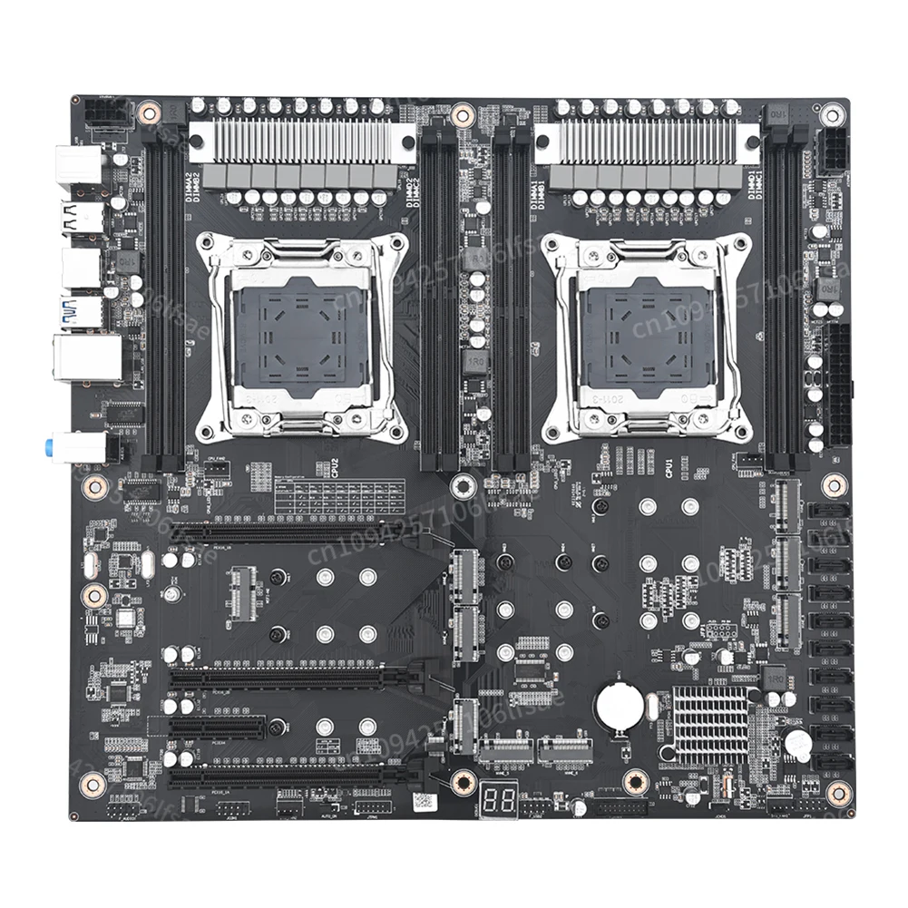 X99 D4 Dual Pro Mainboard 8 DDR4 Memory Slot Desktop Motherboard 10 SATA 3.0 Interface PC Mainboard