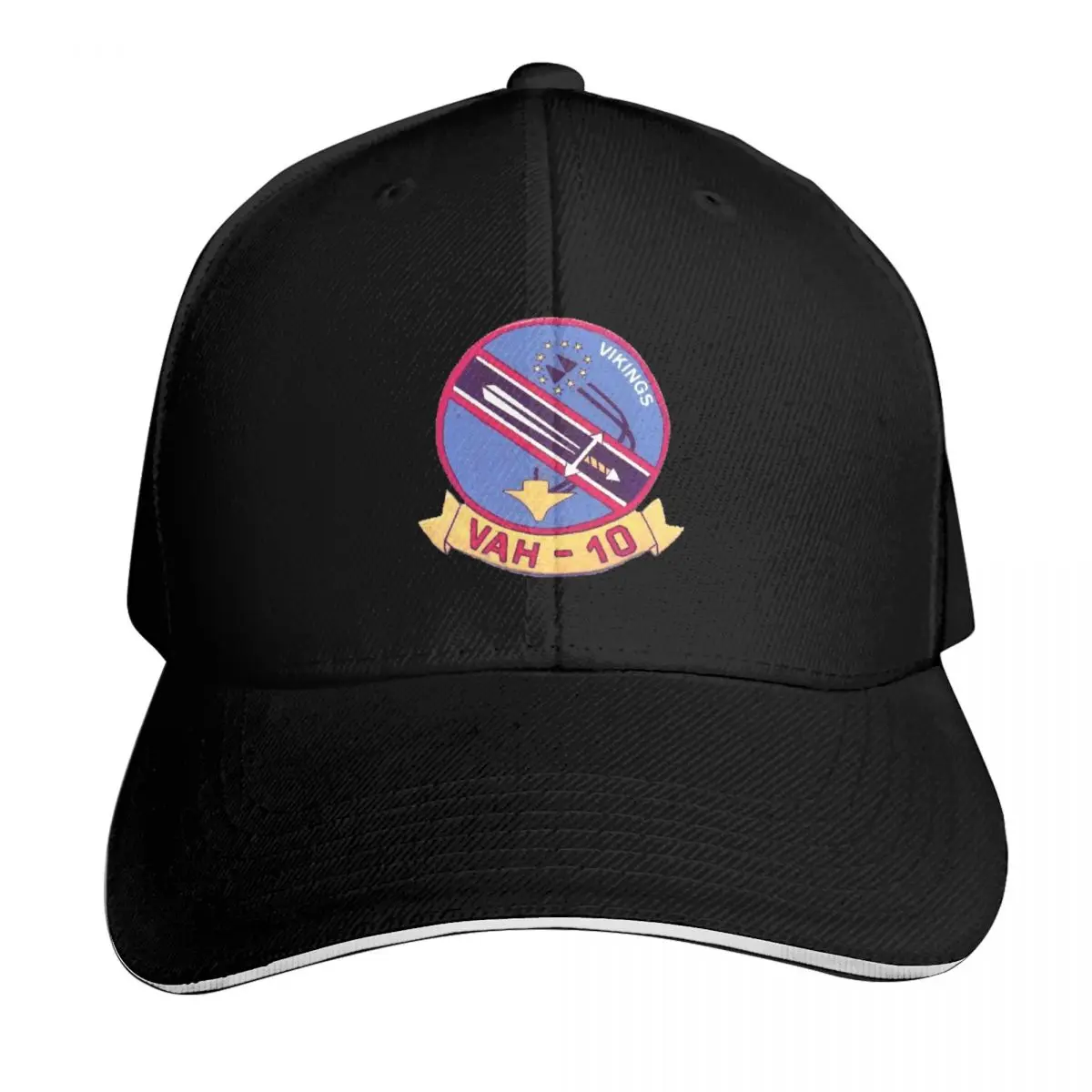 VAH-10 HEAVY ATTACK SQUADRON STORE Baseball Cap Breathable Mesh Back Adjustable Buckle Closure Moisture Wicking Quick Dry