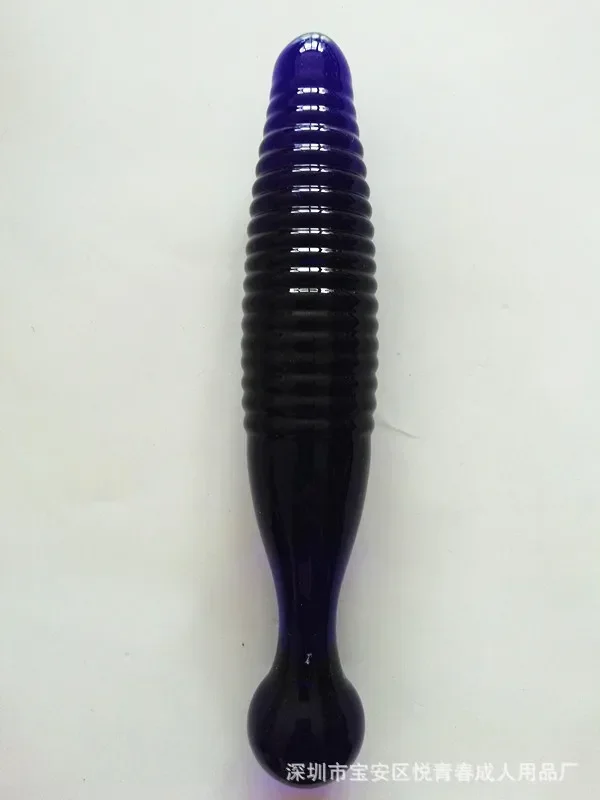مثليه للجنسين الجنس لعب G بقعة عصا زجاج لامع كريستال دسار المكونات الشرج الخرز وهمية القضيب المهبل عصا منتجات جنسية للنساء #5