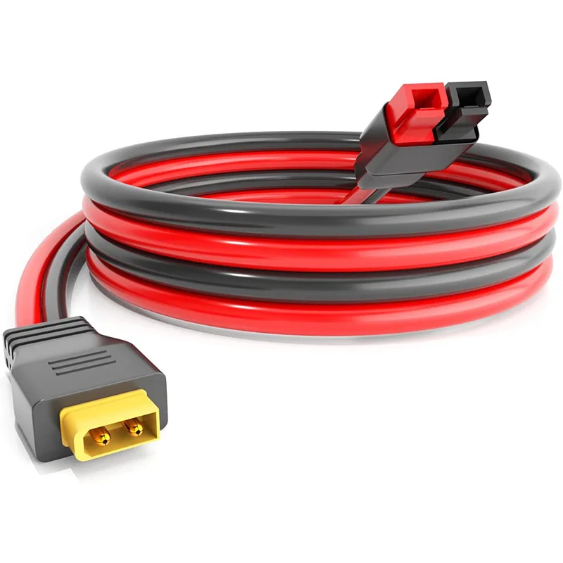12AWG Energy Storage Battery Charging Cable Injection Molding XT60 To Anderson Extension Cable To XT60 Connection Cable