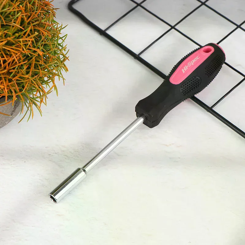 Magnetic Hex Adapter Screwdriver 6.3mm Handle, Multipurpose Bit Holder