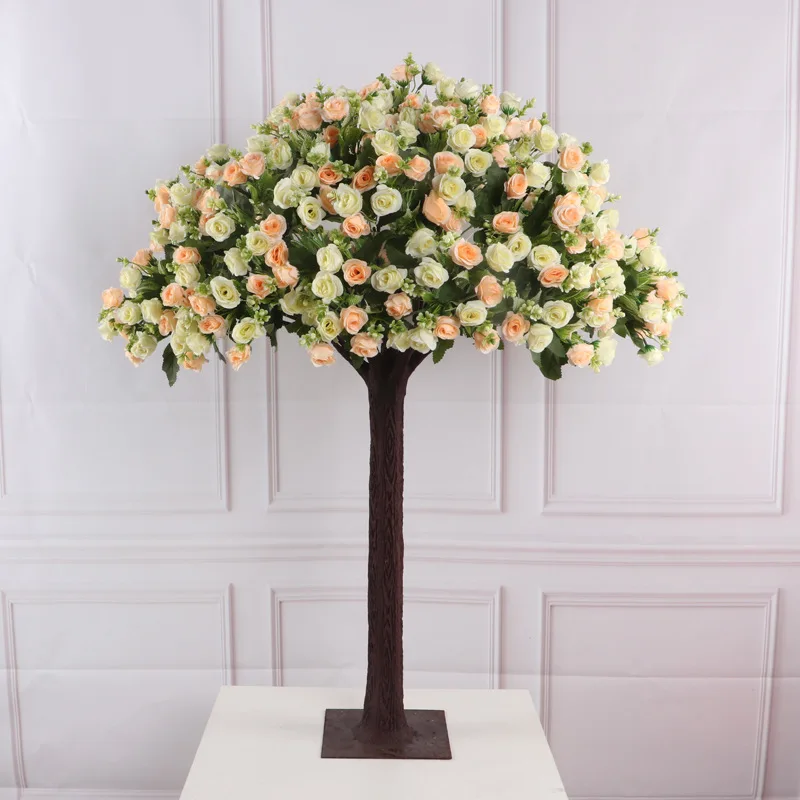 

New-Style Artificial Roses - Artificial Flower Arrangements for Scene Decoration & Artificial Tabletop Trees for Weddings