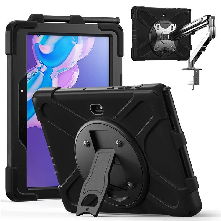 

For Samsung Galaxy Tab Active4 Pro T630 T636 / Active Pro T540 Case Kickstand PC+Silicone Tablet Cover