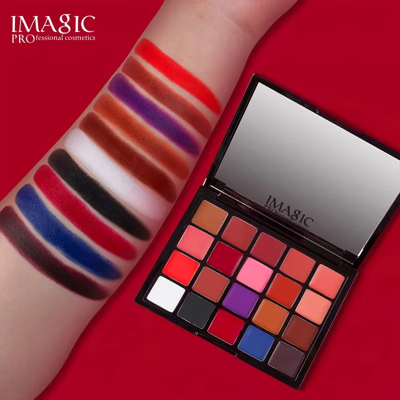 IMAGIC Professional Makeup LIPSTICK PALETTE  With Long-Lasting And Fashionable Color Richness Meeting Various Needs