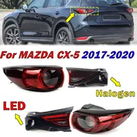 Accesorios exteriores de coche para MAZDA CX5 CX-5 2017-2021 LED dentro y exterior luz trasera freno de advertencia luz de marcha atrás lámpara de señal