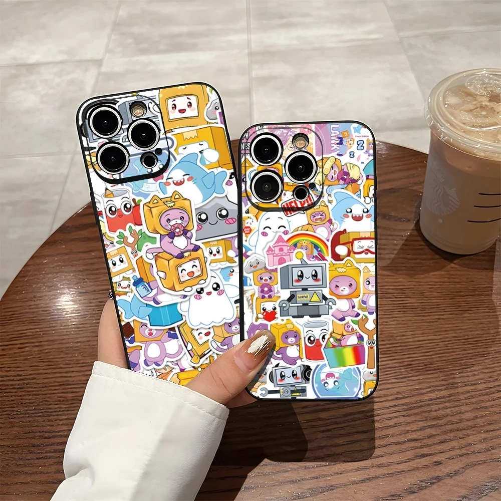 Чехол для телефона Lankybox Foxy Boxy Toys для iPhone 17 Pro Max, 16 Pro Max, 15 Pro, 14 Plus, 13, 11, 12, XR, X, XS Plus, SE, задняя крышка