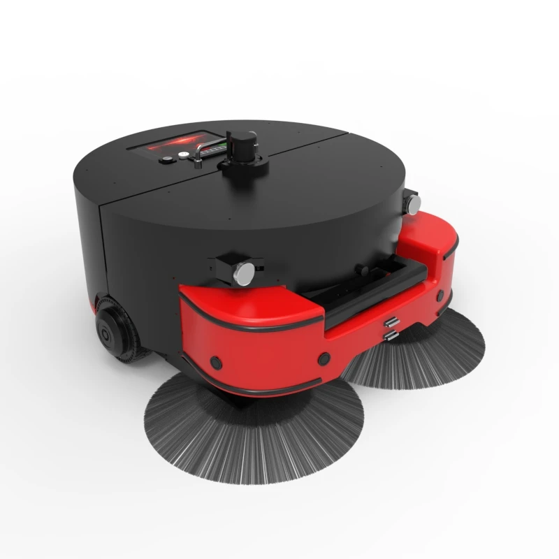 مكنسة كهربائية روبوتية صناعية شديدة التحمل، منظف أرضيات المستودعات #6