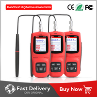 UNI-T UT335A UT335B UT335C Handheld Digital Gauss Meter 0-3000mT Automatic Manual Zeroing For Magnetic Field Detection