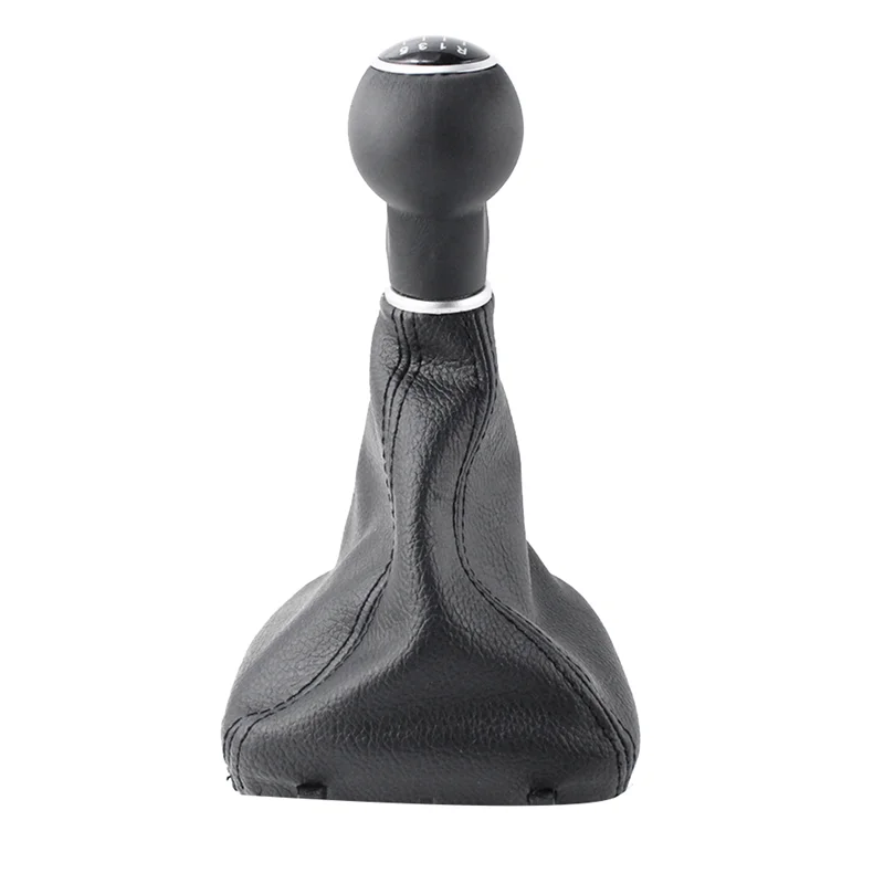 5 Speed for Seat Leon 2006 -2012 Car Gear Stick Shift Knob Head Lever Stick Shifter Gaitor