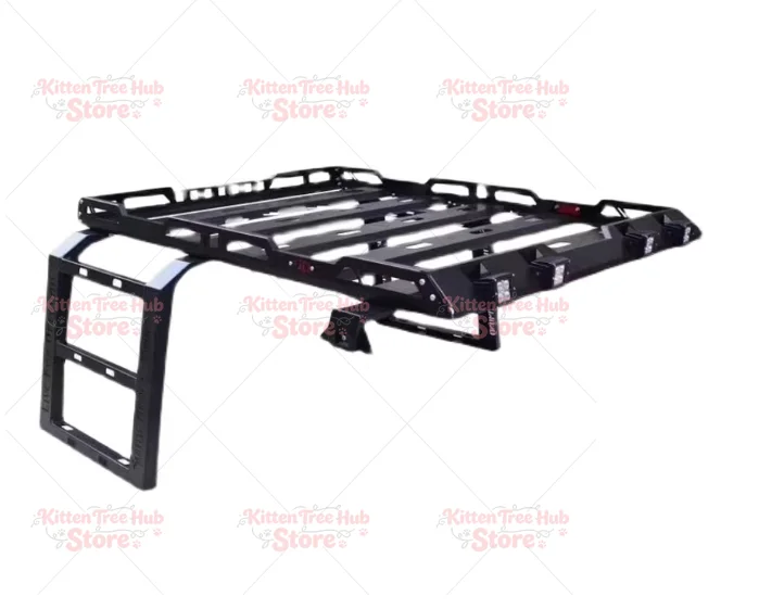 Storage Luggage Top Bar Camper Shell Roof Rack Box