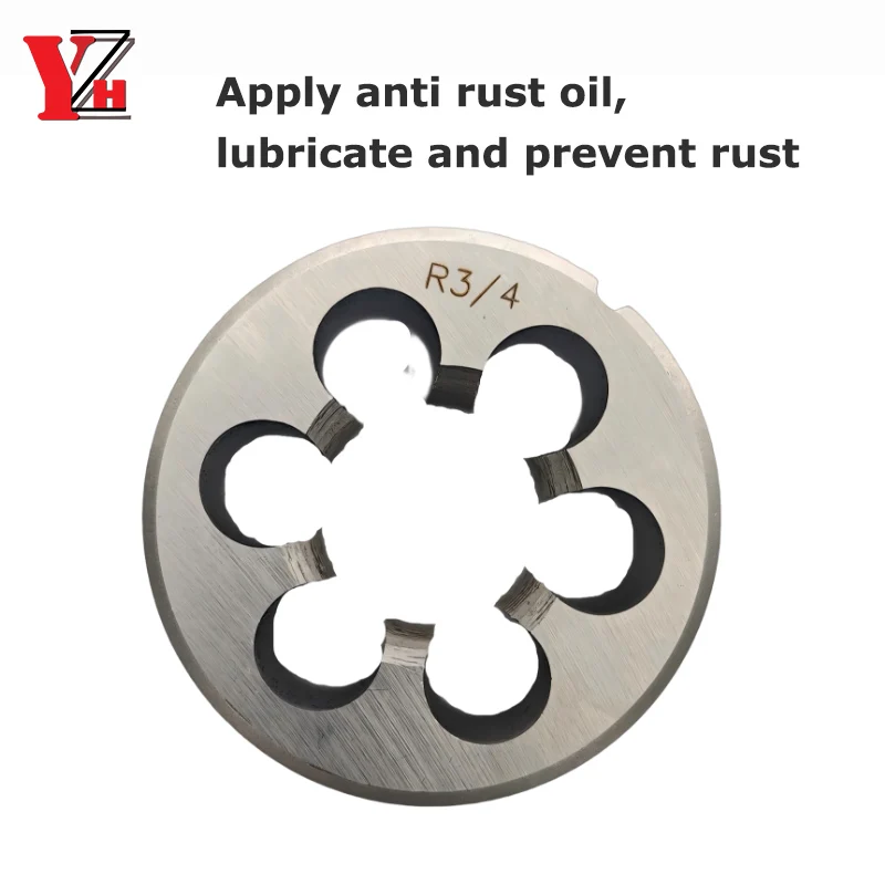 BSP BSW R Pipe Thread Die Metric Round Dies Right Hand Cutting Tool Alloy Steel 1/16 1/8 1/4 3/8 1/2 3/4 1'' 2