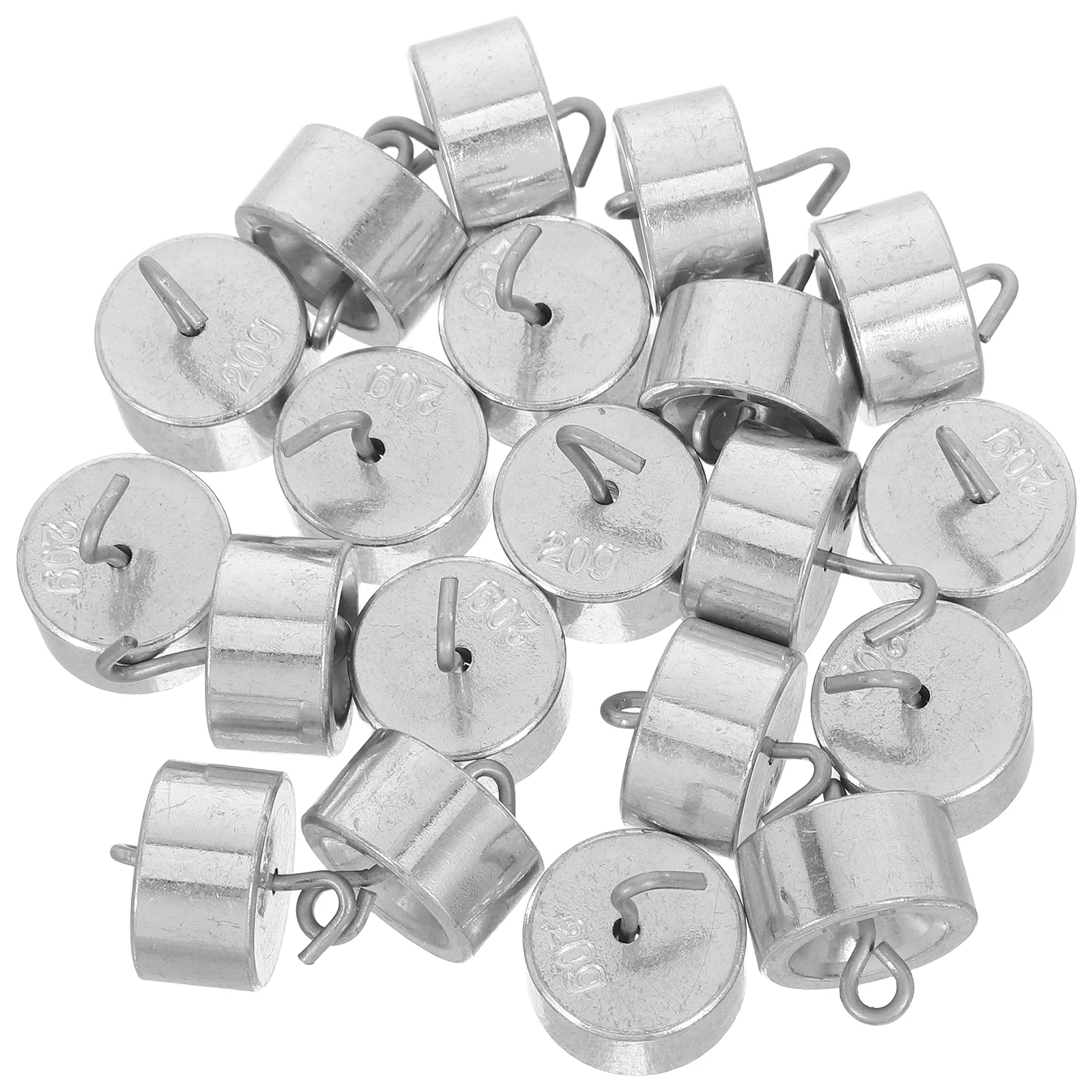 

4pcs High Precision 100G Calibration Weight Set With Double Hooks For Lab Experiments Strong Iron Material Science Education Use