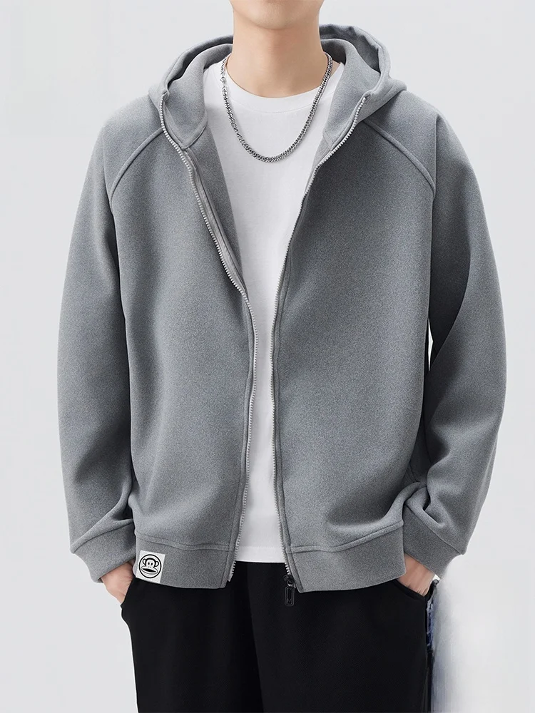 

PaulFrank American Sle Hoodie Cardigan Men's Loose Casual Large Size Monkey Face Hoodie Spring Youth Trend Polyester Blend