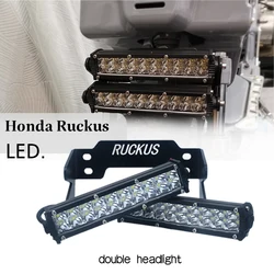 Highlight Double Headlight Bars Headlamp For Honda Gy6 Ruckus Zoomer AF58 NPS50 Scooter Refitting Accessorie Parts With Brackets