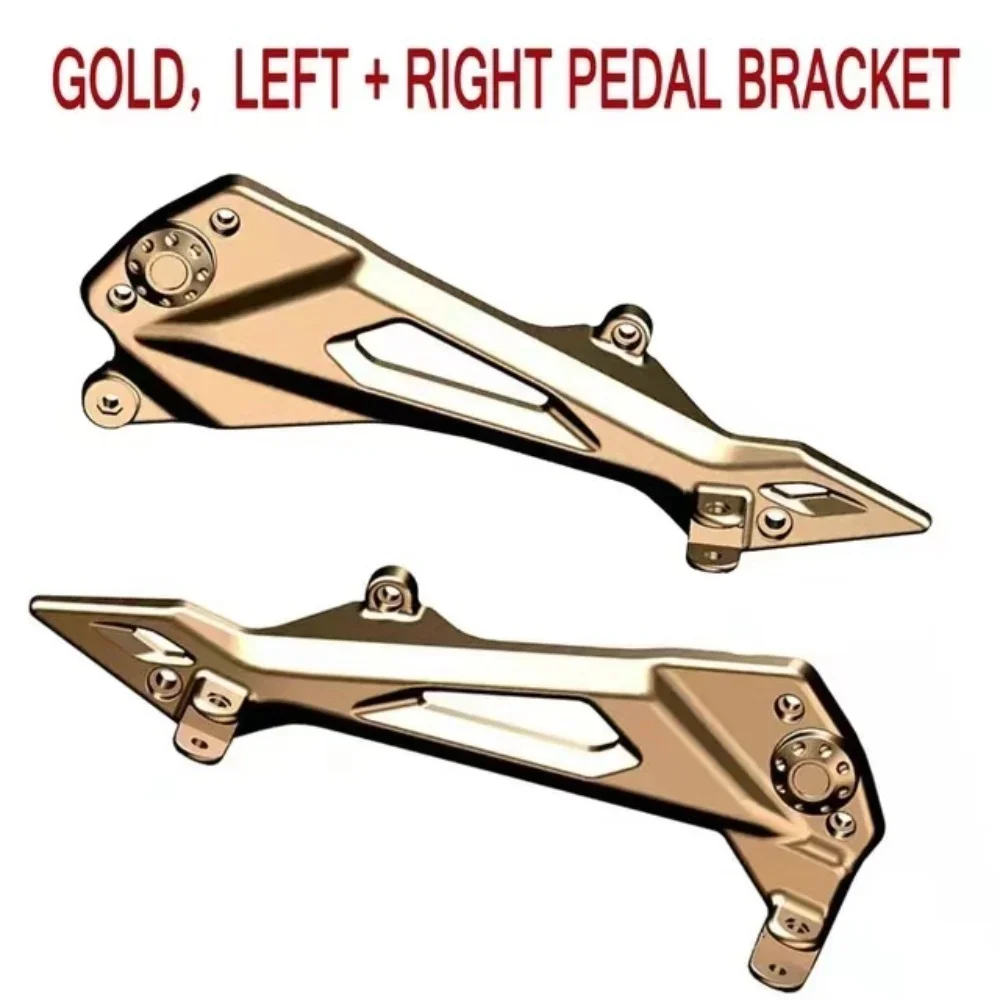 Zontes ZT125 Staffa per gradino anteriore e posteriore Poggiapiedi per Zontes G1-125 G2-125 125-U ZT125-U1 ZT125-U2 125-Z2 Moto
