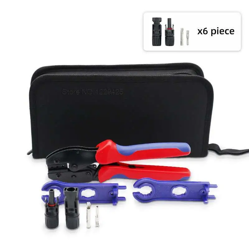 

Three Artisan Tool LY - 2546 - B MC4 Solar Terminal Line Pressing Pliers Solar Connector Crimping Tool Combination