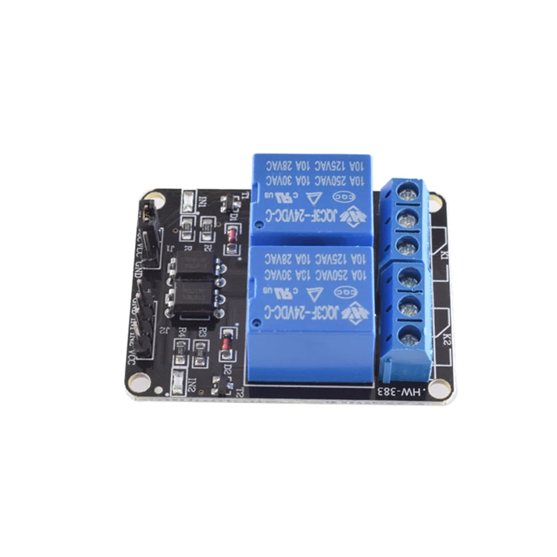 DC 5V 12V 24V 1 2 4 6 8 Channel Relay Module Board Shield with Optocoupler / High and Low Level Trigger for Arduino Raspberry