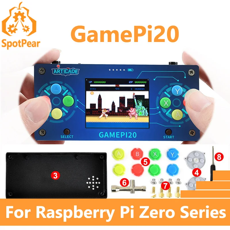 

Raspberry Pi Zero Game Retropie GamePi20 для серии Pi-Zero