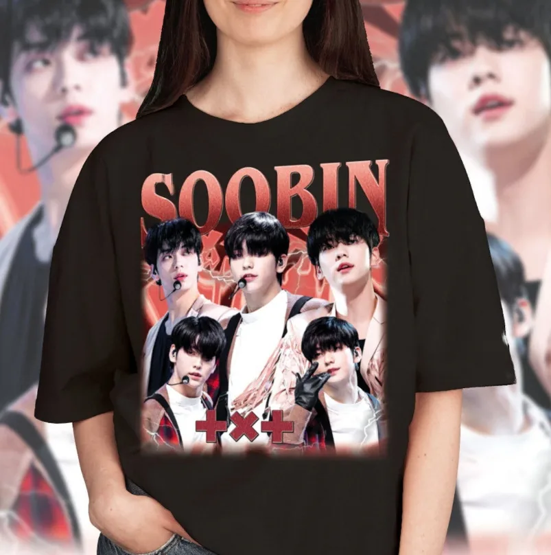 Soobin TXT Kpop T Shirt SweaT per MOA