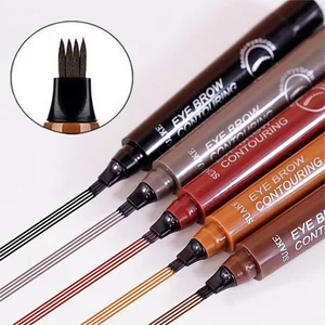 Liquid Eyebrow Pencils Waterproof Microblade Brow Makeup Pen, Long Lasting Cosmetic, 4 Point 12 Main Sales Eyeshadow of Eyebrow - №5
