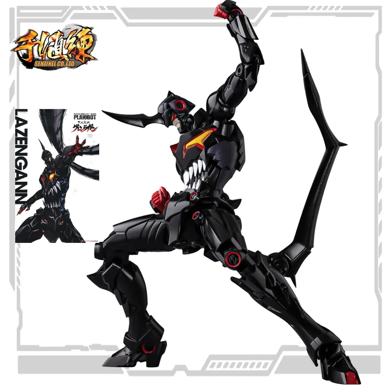 SENTINEL COLTD Original PRIOBOT Series LAZENGANN  Anime Action Figure Assembly Model Toys Collectible Model Gifts for Boys