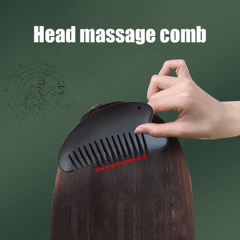 Scraping Body Foot Back Face Neck Massager Beauty Guasha Board Improved Blood Circulation Black Bian Stone Gua Sha Massage Tools