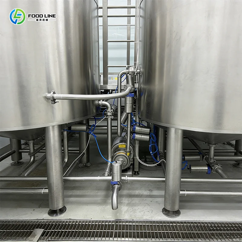 Custom Full Automatic Complete Craft Barley Beer Brewing Production Line in Bars