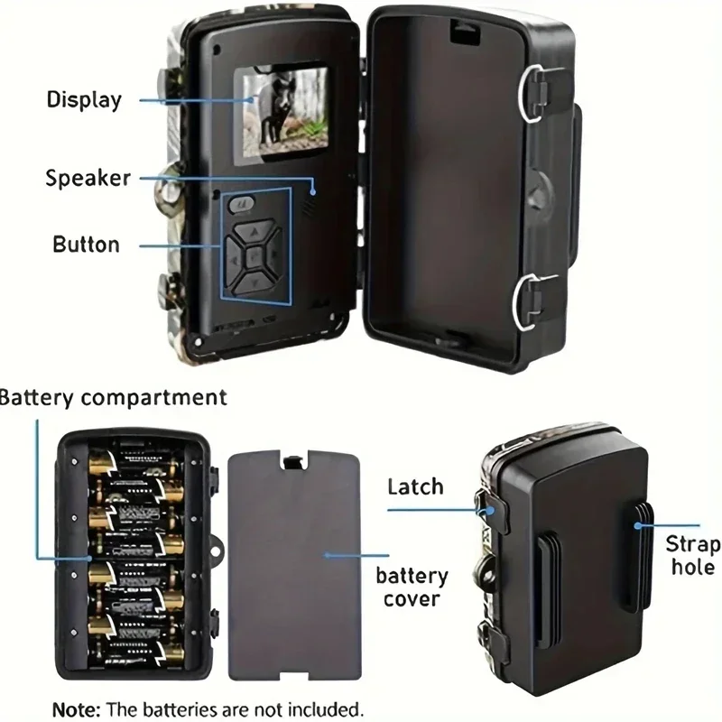 

Outdoor Hunting Camera Hairstyle Tracking Outdoor Infrared Night Vision Motion Tracking Camera Outdoor Surveillance Camera