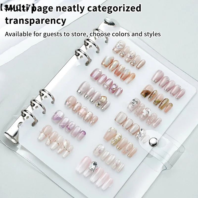 Nail Art Foto - Álbum de Almacenamiento para Piezas de