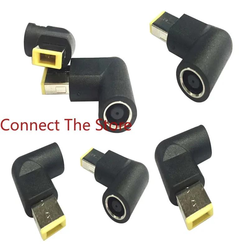 

2PCS Square-mouth Revolution 7909 Female Seat Plug Adapter DC7.9*5.5 Turn DC Head