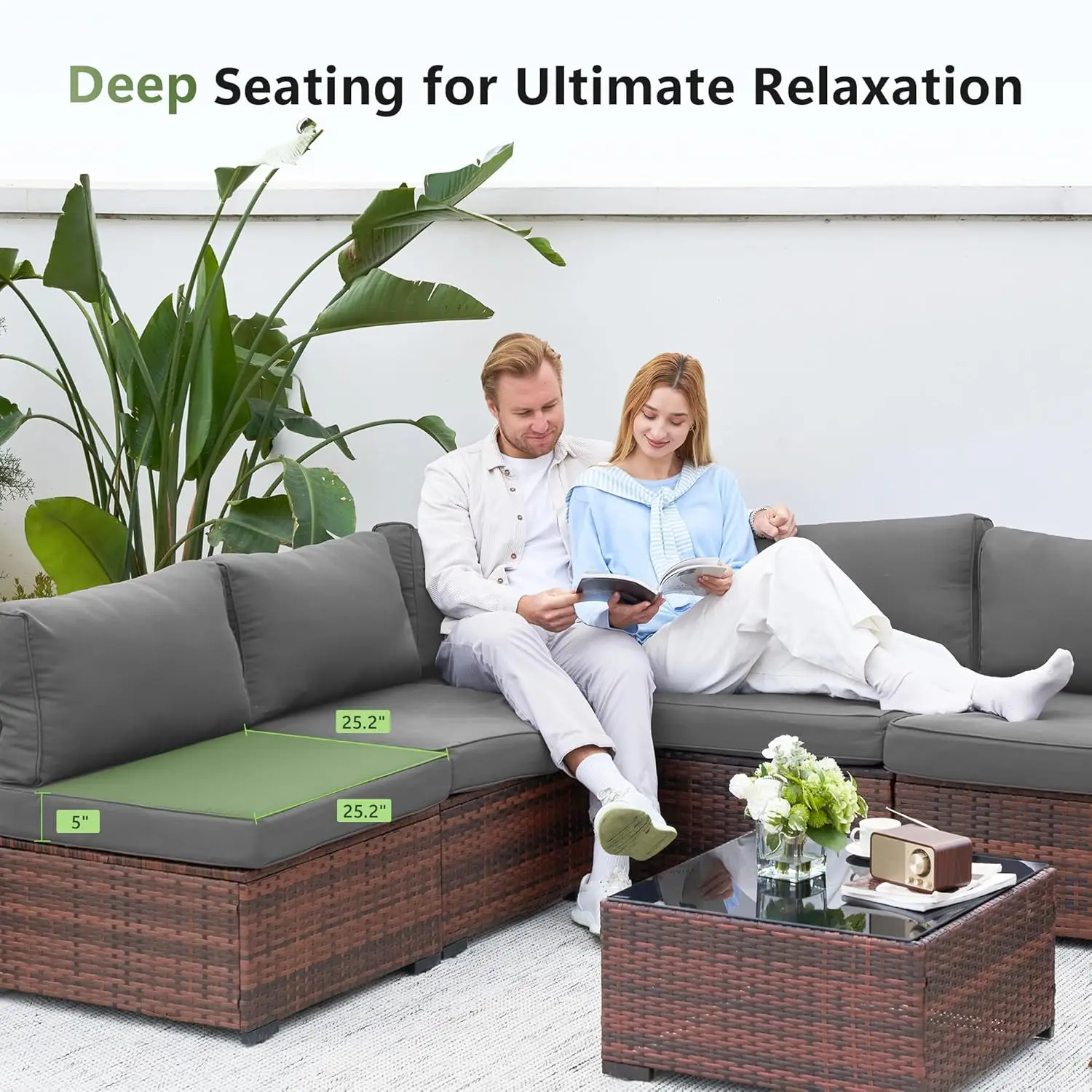 Thumbnail 4 - #1 Cheap Rattan Garden Sofa Sets Worth Buying
