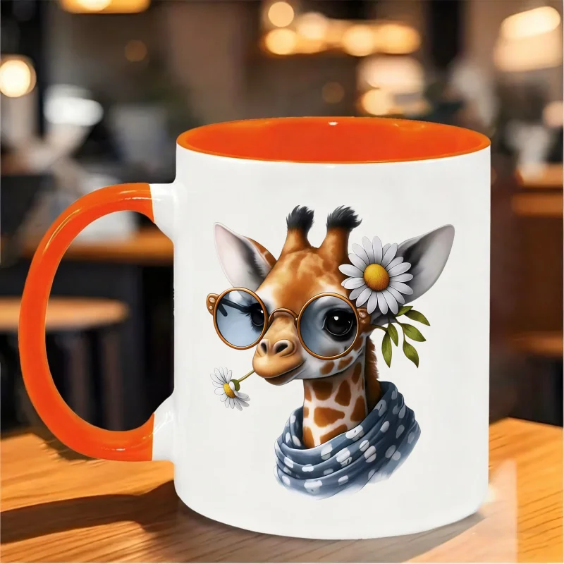Custom Giraffe Mug - Unique Mug Featuring 