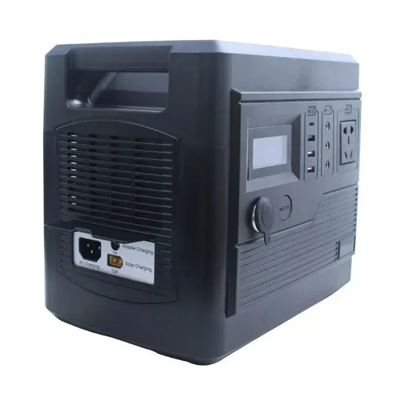 1000W Solar Generator Camping Lithium Battery Camping Portable Power Station For Devices Appliances Camping Event Home Backup