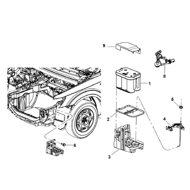 

2Pcs 04692269AI Battery Current Sensor Plug For Jeep Dodge Chrysler Ram Civic 2011-2019 Battery Plug Head 38920-TR0-A02