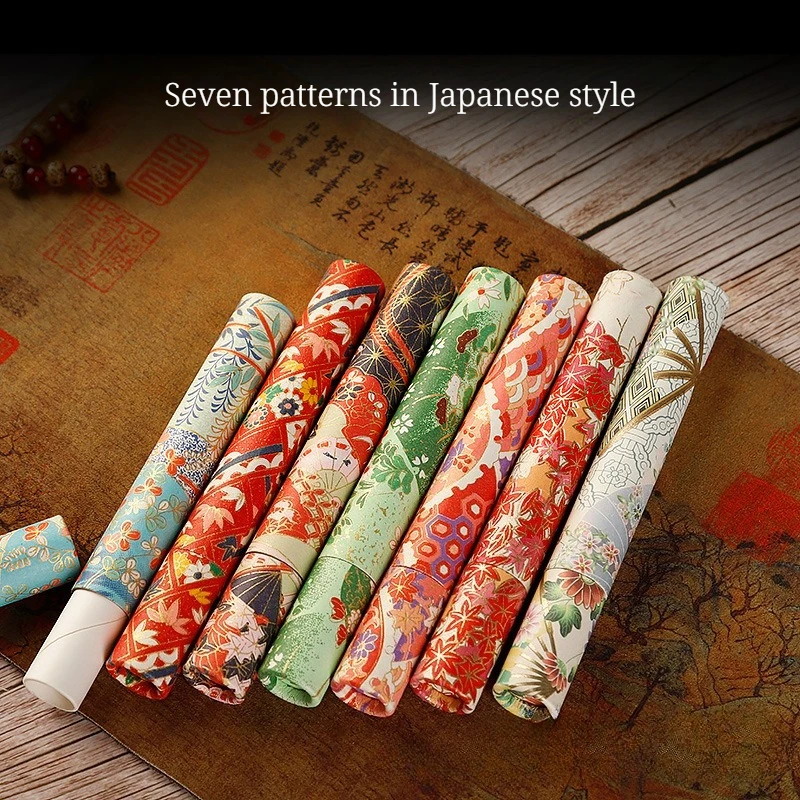 Japanese Meiwen Handmade Paper Incense Tube 15-gram Japanese-style Household Storage Box Incense Stick Handmade Variety Colors