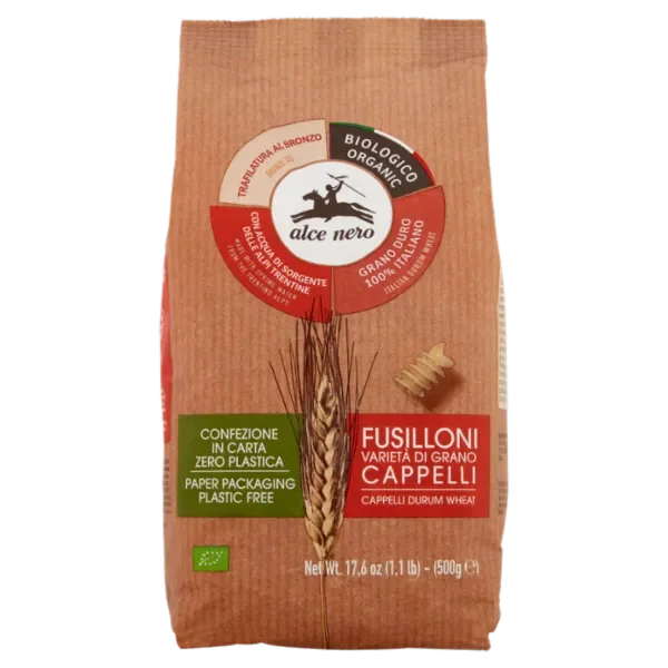 Che cos'è la pasta Scappelli e perché scegliere la Pasta Fusilli S. Cappelli 500g Alce Nero BIO