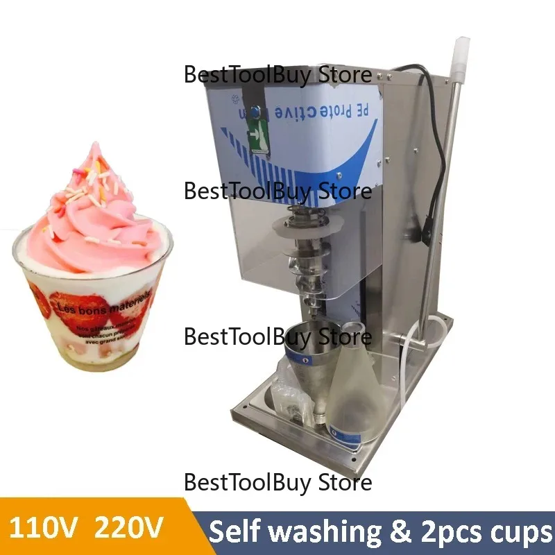 Máquina Mezcladora de Helado de Frutas y Yogur, Licuadora para Hacer Helado Real, Mezcladora de Helado de Frutas