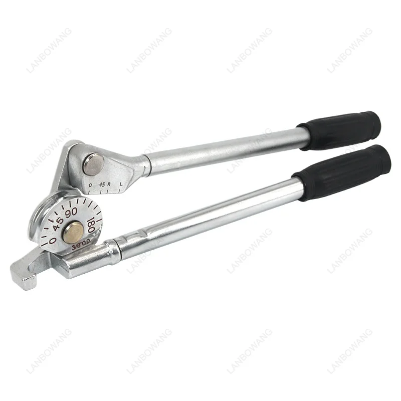 CT-364-06 10mm Hand Pipe Bender Metal Rod Bending Tool For Stair Handrail Guardrail Installation Handheld Tube Curve Tool