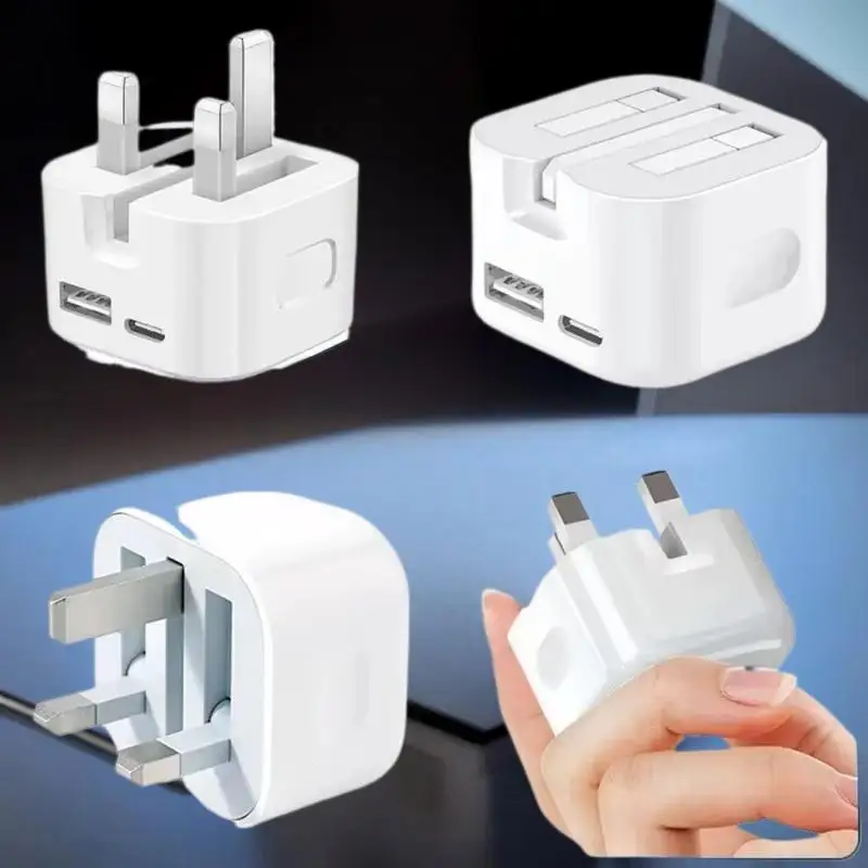 Portable GB Plug Type C Fast Charging Block High Speed Wall Charger For Smart Mobile Phones view 3