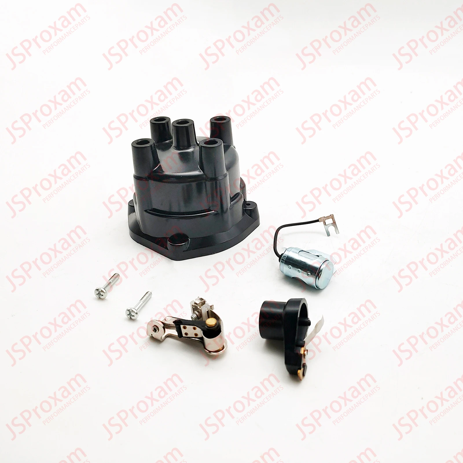 393-9459Q1 Replaces Fits For Mercruiser 9459Q1 3.0 2.5 3.7L Distributor Cap rotor points cond Ignition Kit