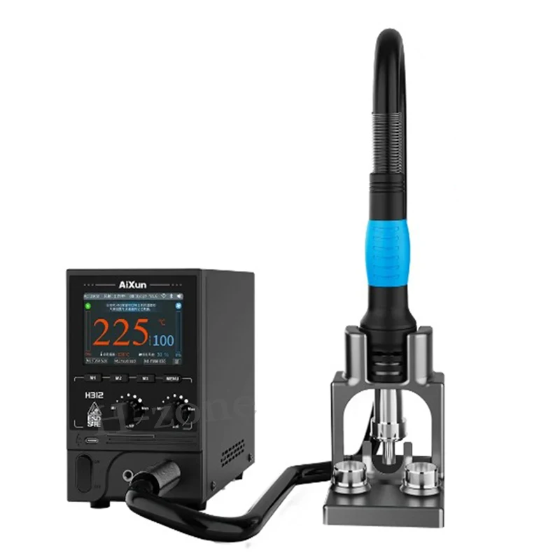 JC Aixun H312 Internet BGA محطة إعادة العمل الذكية الهواء الساخن 1400 واط محطة تسخين رقمية عالية الطاقة مع فوهة لحام #1