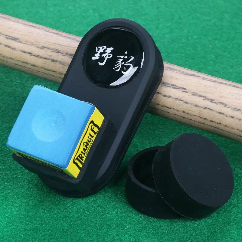 Billiards  Clip Strong Magnetic Mute Rotating  Powder Clip Snooker Qiaoke Powder Set Billiard Qiaoke Powder Box