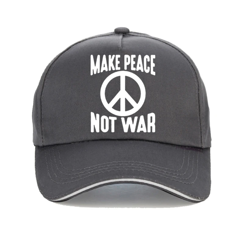 Make Love Not War Vintage men hat Stop the Wars No War Graphic Cotton women Summer sunhat cool Summer Snapback baseball cap