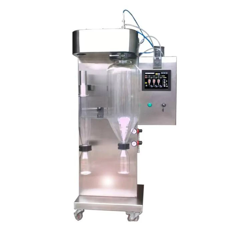 Small Laboratory-Scale Double Cyclone Separator Milk Egg Powder, Herbal Extract Spray Dryer Price